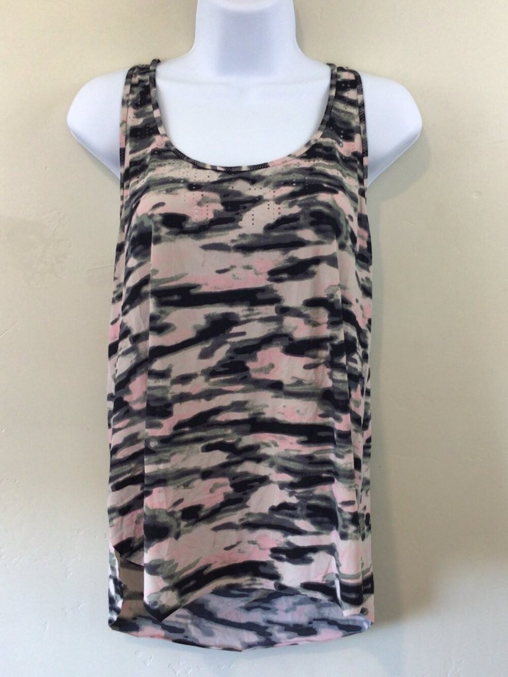 Lululemon Athletica Multi Colored Print Thin Tank Top